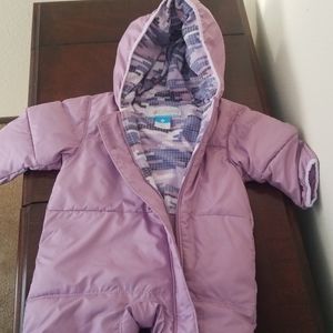 Infant baby Columbia bunting